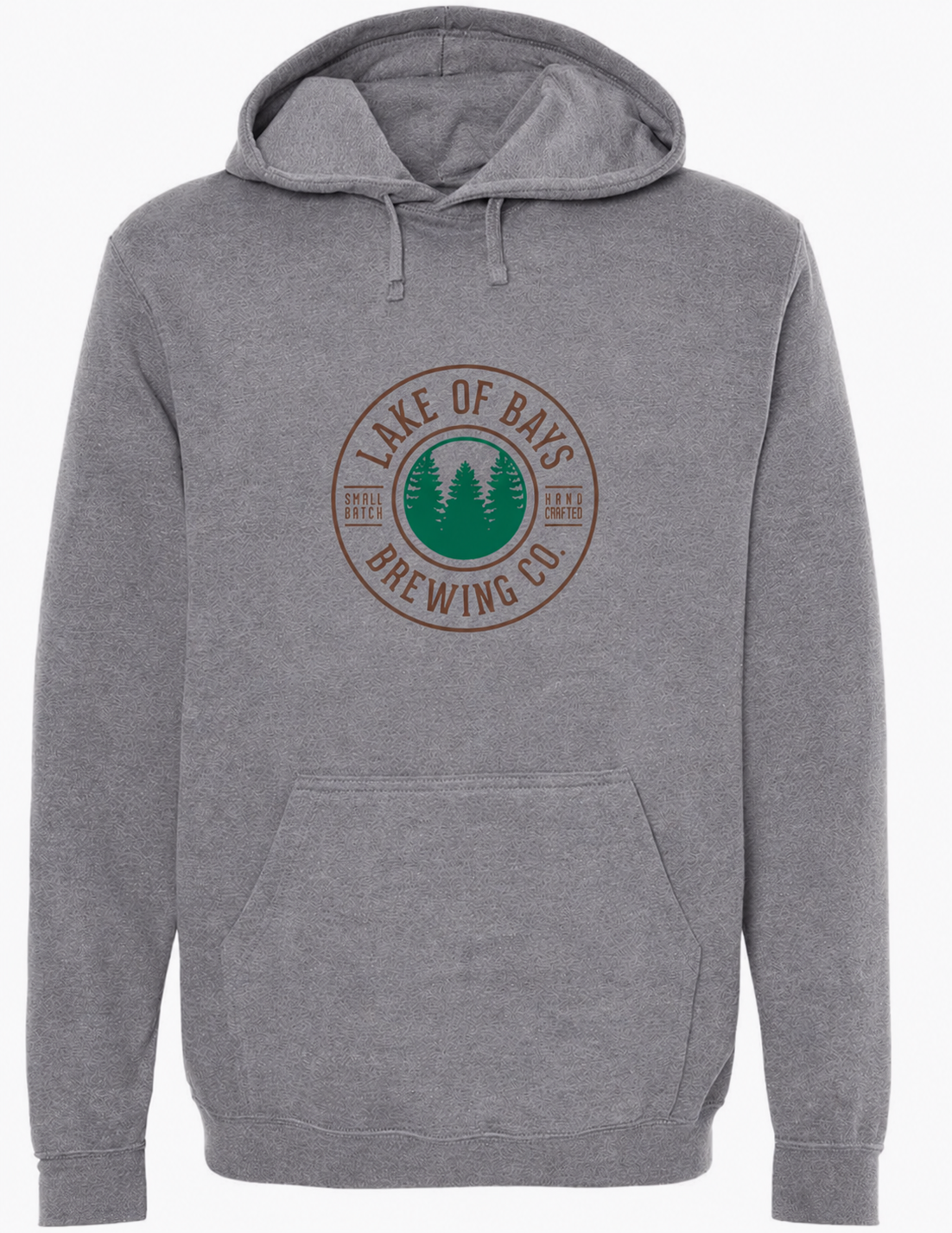 Lake of Bays Brewing Tree Hoodie - Sport Grey