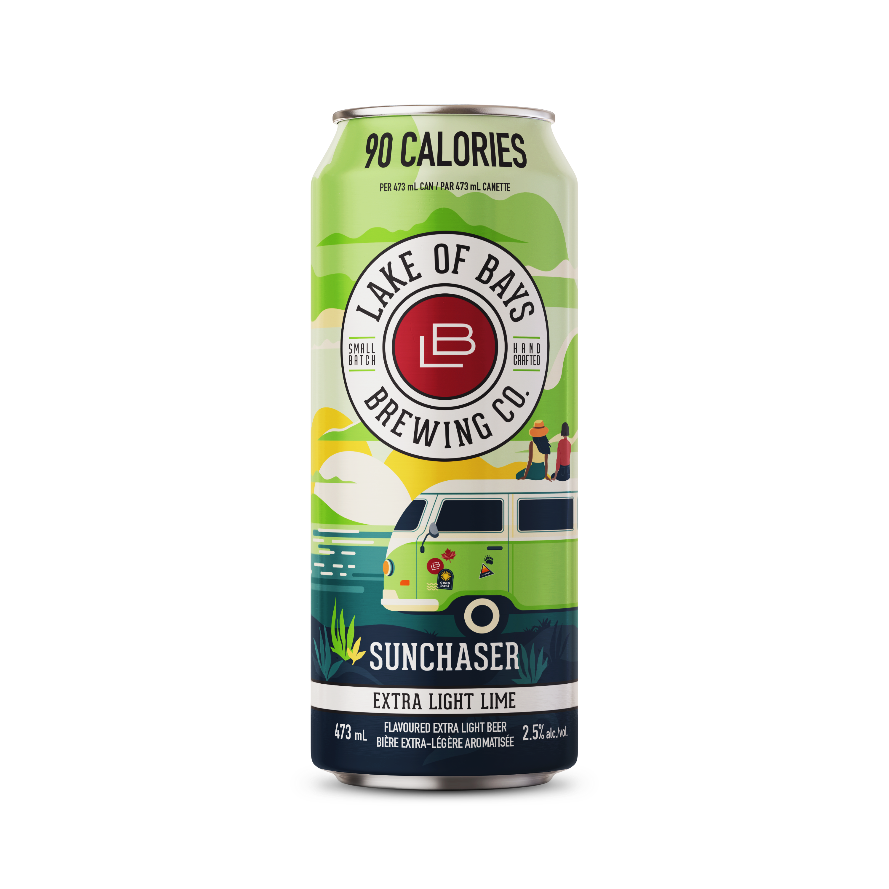 Lake of Bays Light Lime Lager Beer
