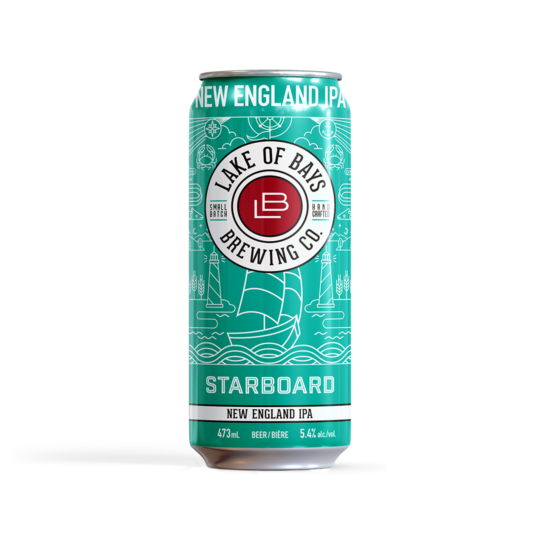 Lake of Bays Brewing New England IPA Beer