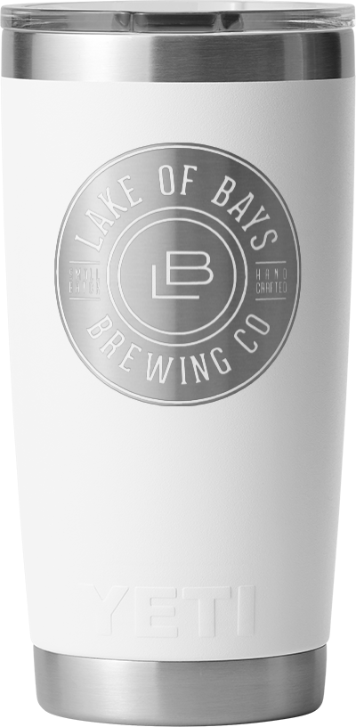 White YETI Rambler