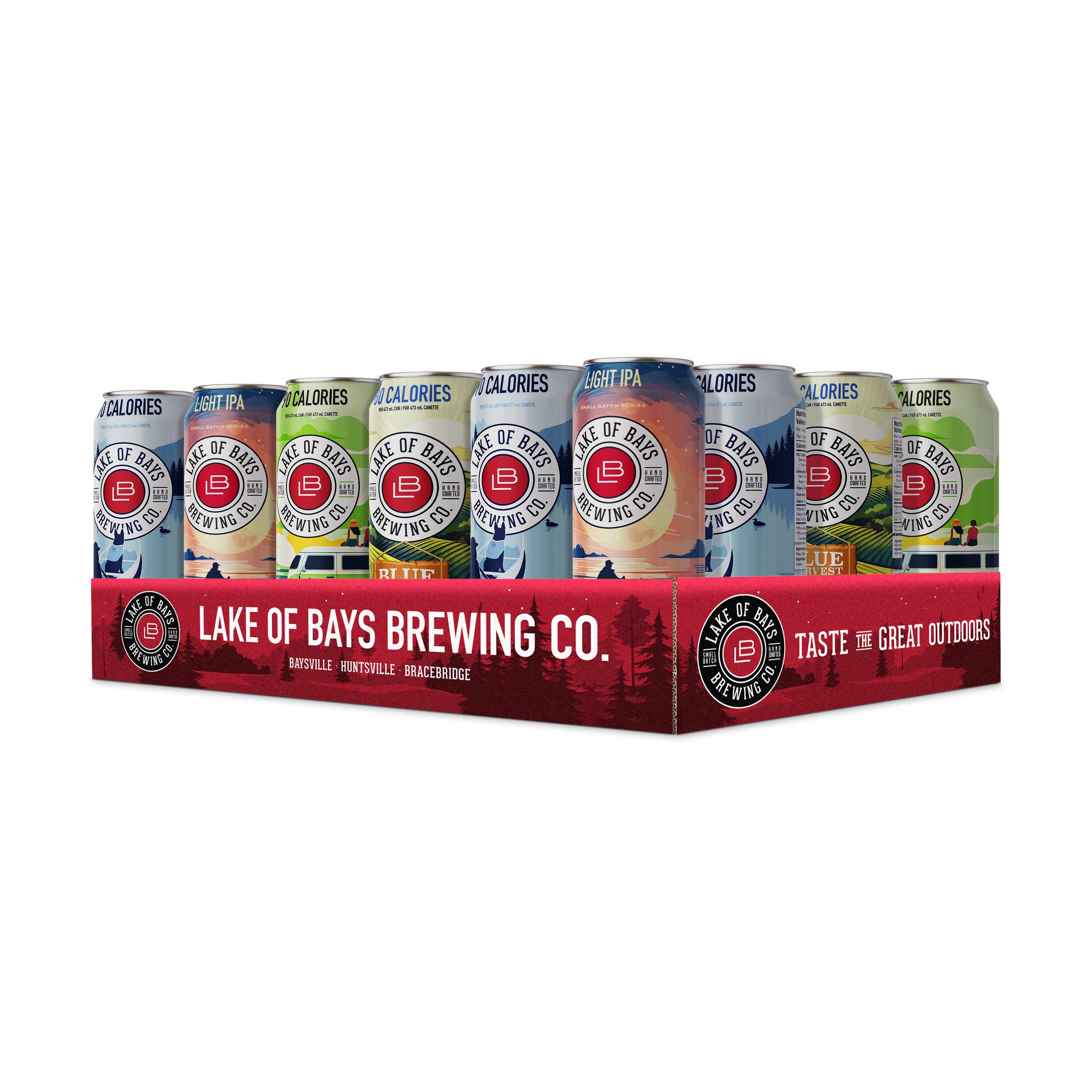 The 'Low' Pack - Mixed Pack x 473ml Cans