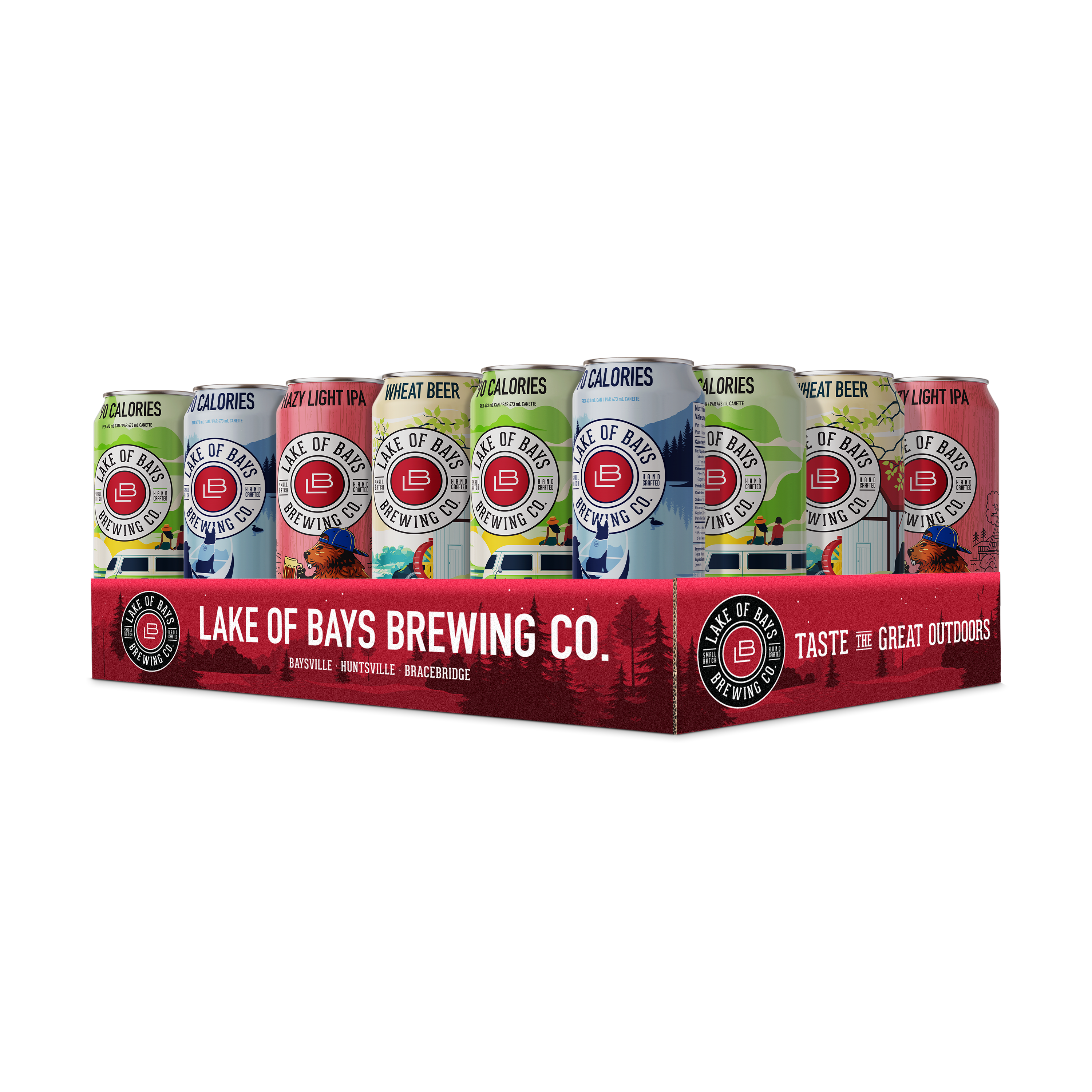 The 'Long Weekend' Pack - Mixed Pack x 473ml Cans