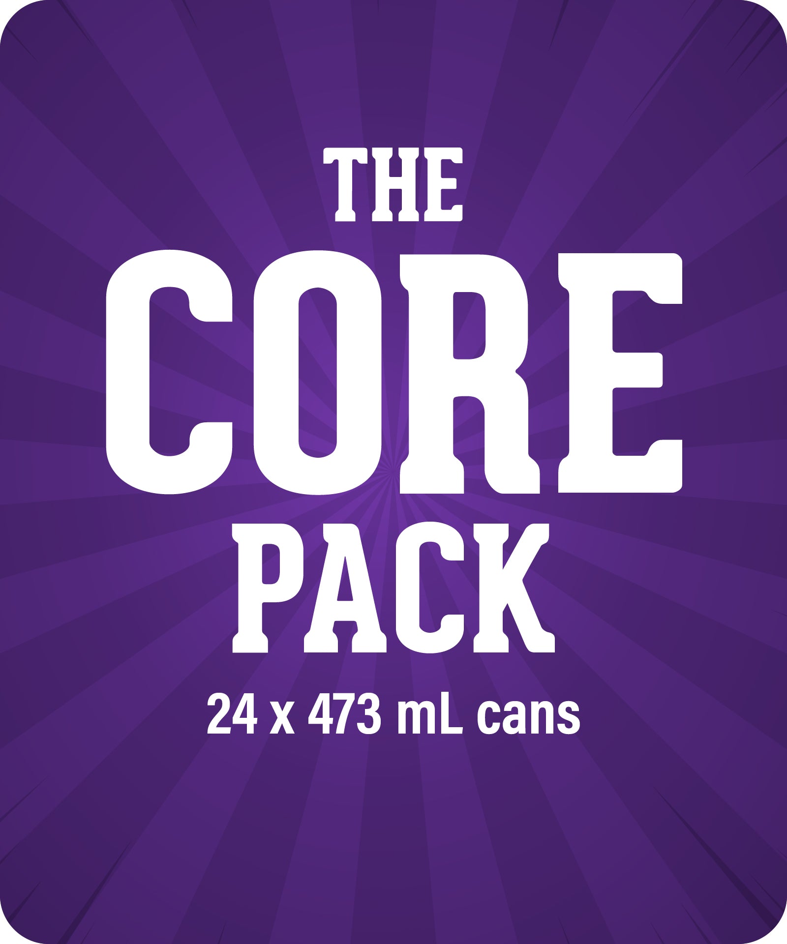 The 'Core' Pack - Mixed Pack x 473ml Cans