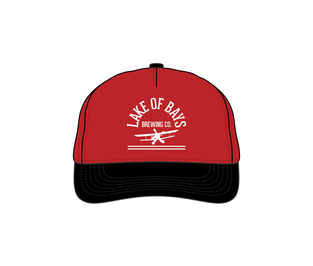 Lake Of Bays - Mid Crown Bi-Plane Adjustable-Fit Hat