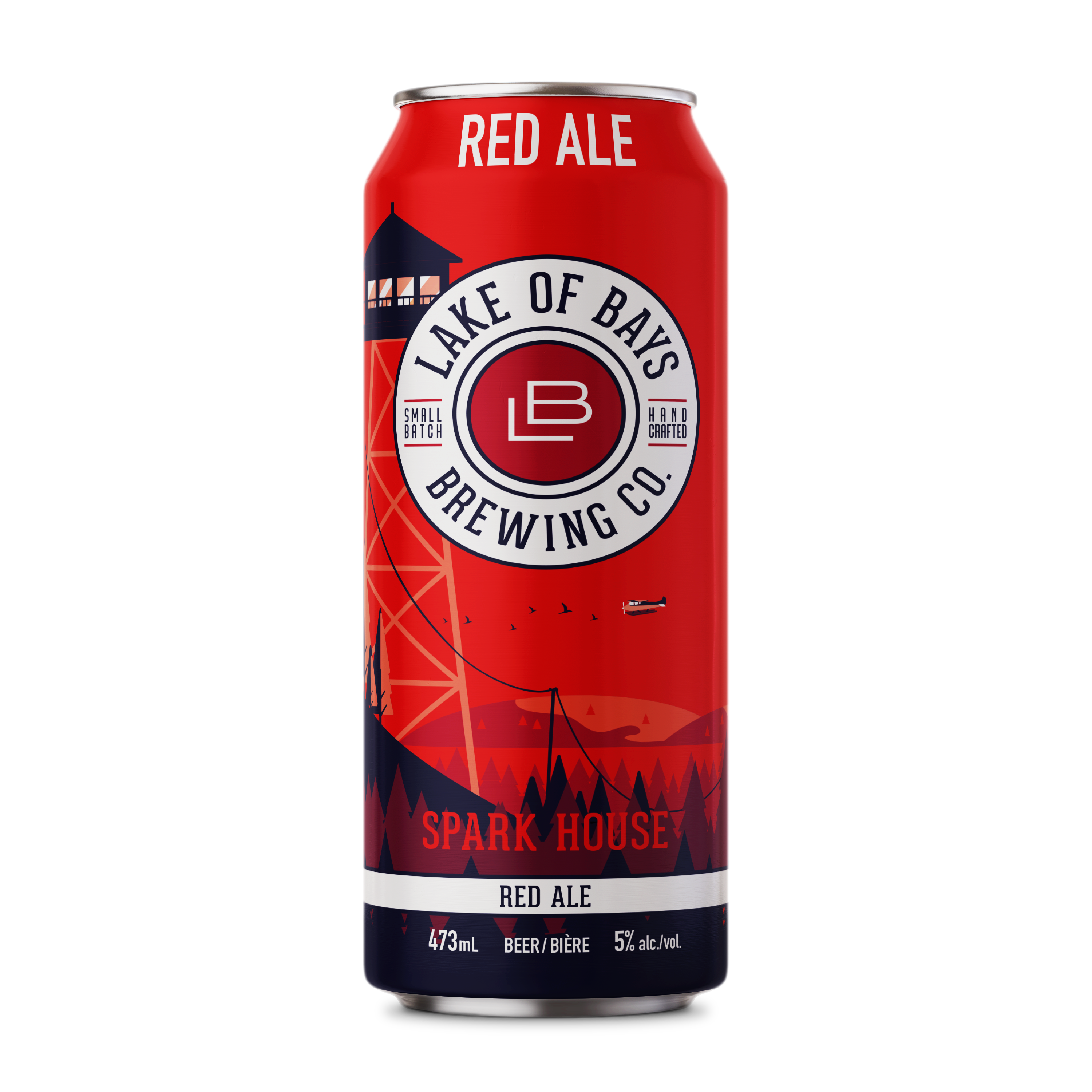 Lake of Bays Brewing Red Ale Beer