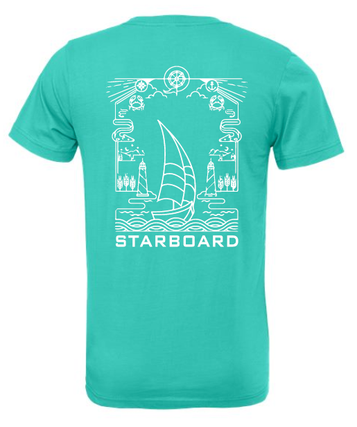 T-Shirt - Starboard - Teal